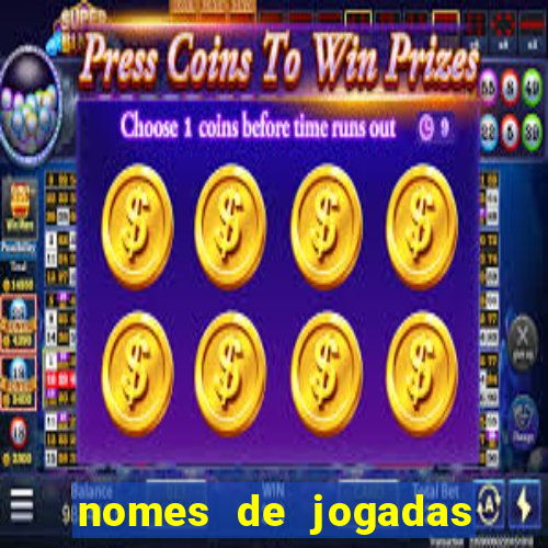 nomes de jogadas de poker