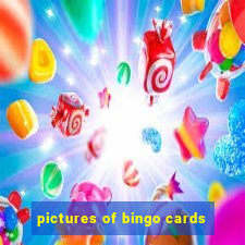 pictures of bingo cards