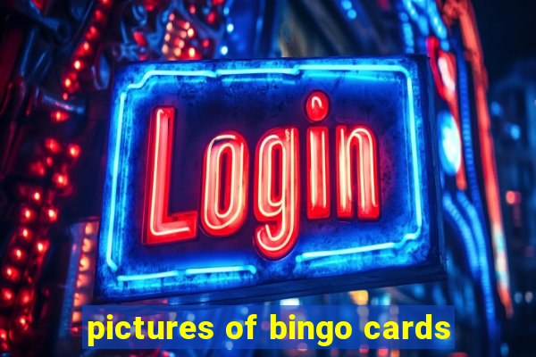 pictures of bingo cards