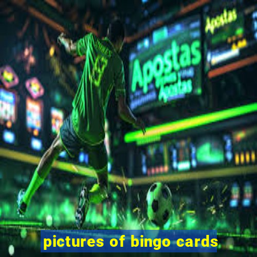 pictures of bingo cards