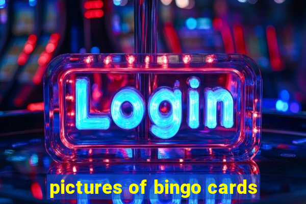 pictures of bingo cards