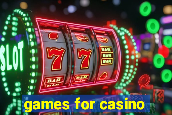 games for casino