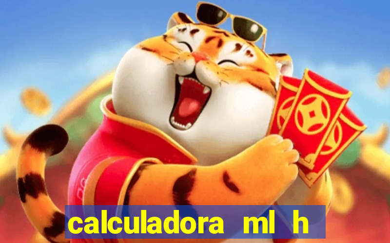 calculadora ml h para mcg kg min