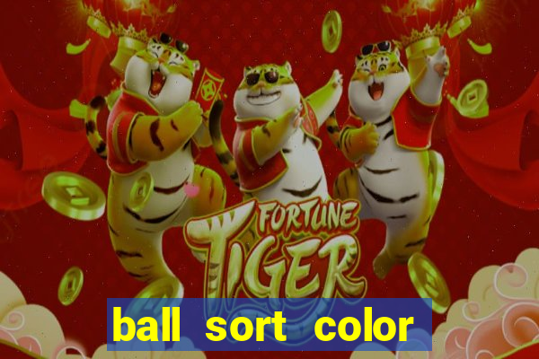 ball sort color water puzzle