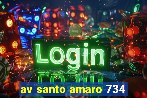 av santo amaro 734