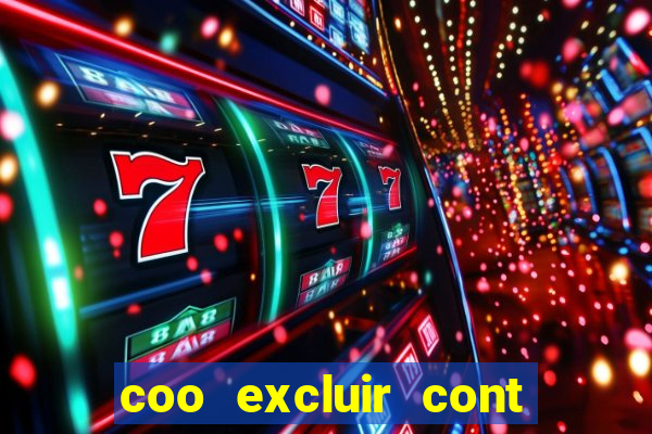 coo excluir cont f12 bet