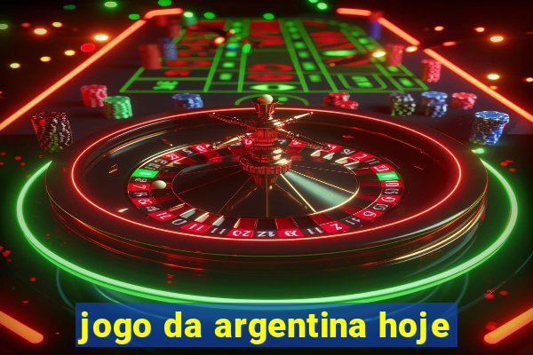 jogo da argentina hoje