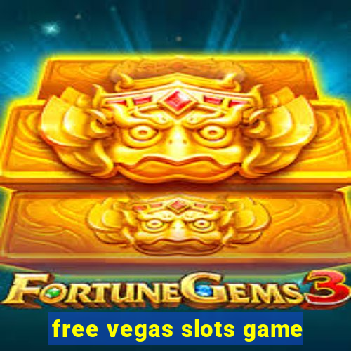 free vegas slots game