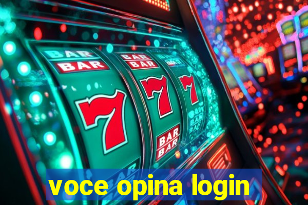 voce opina login