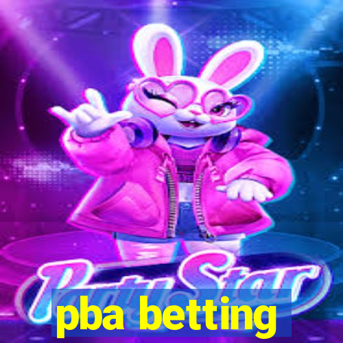 pba betting