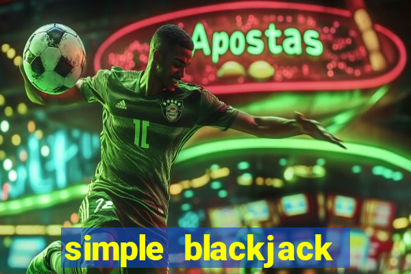 simple blackjack java code