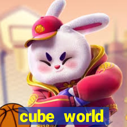 cube world strawberry cocktail