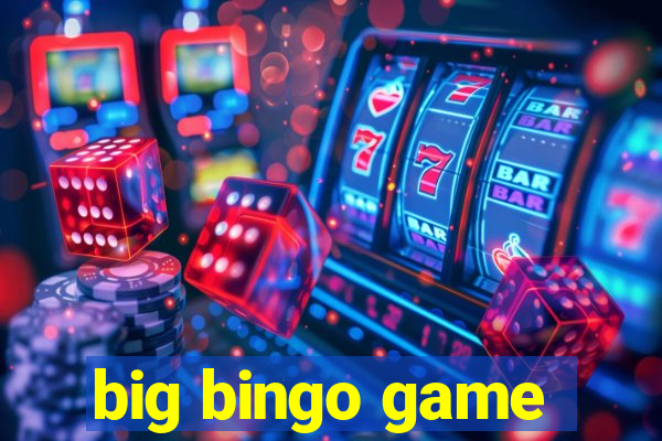 big bingo game