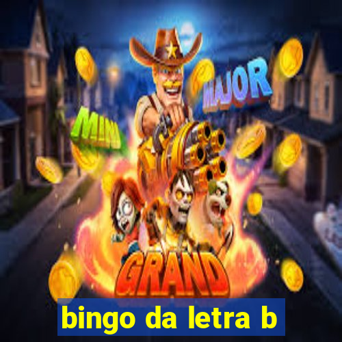 bingo da letra b