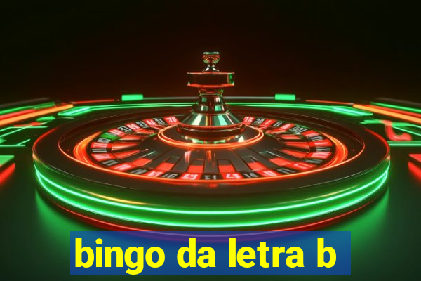 bingo da letra b