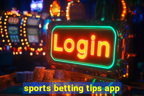 sports betting tips app