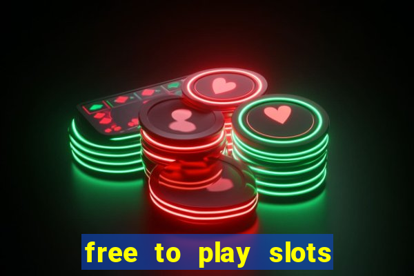 free to play slots online no download