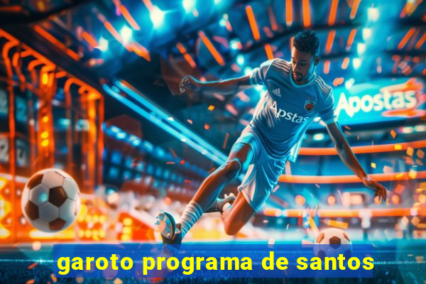 garoto programa de santos