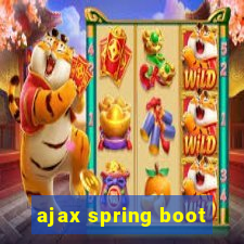 ajax spring boot