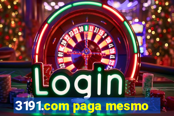 3191.com paga mesmo