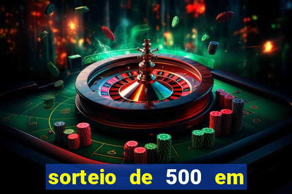 sorteio de 500 em cash toda segunda feira novibet como funciona