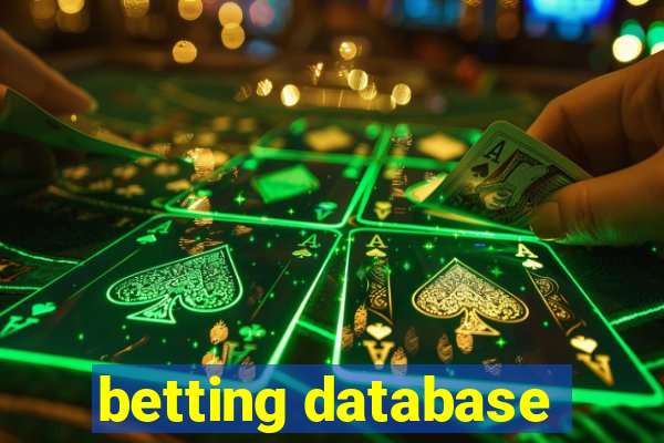 betting database