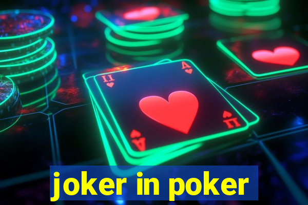 joker in poker