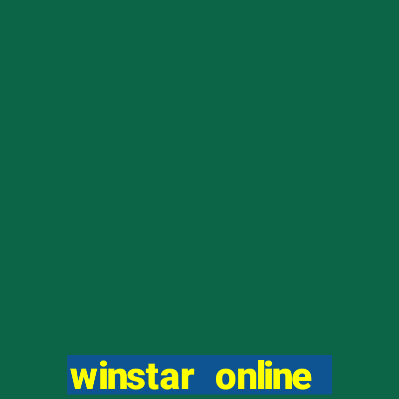 winstar online casino games