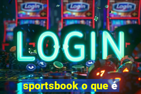 sportsbook o que é