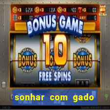 sonhar com gado jogo do bicho