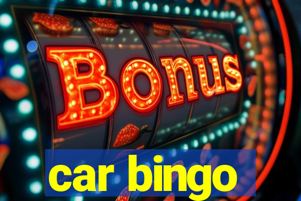 car bingo