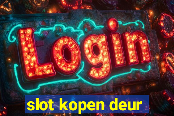 slot kopen deur