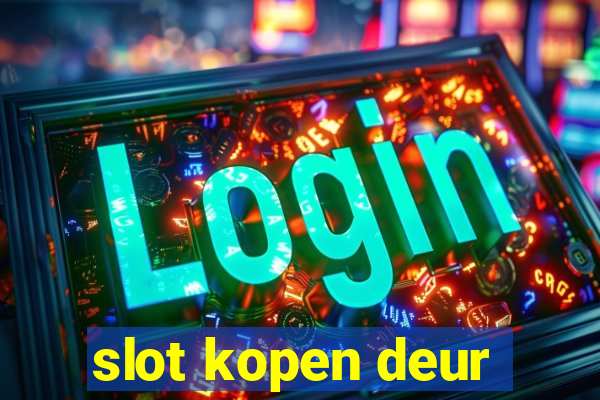 slot kopen deur