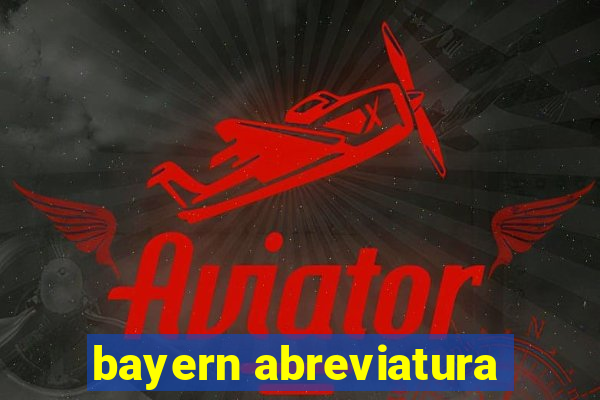 bayern abreviatura