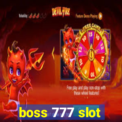 boss 777 slot