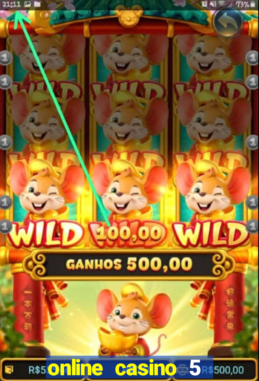 online casino 5 euro bonus