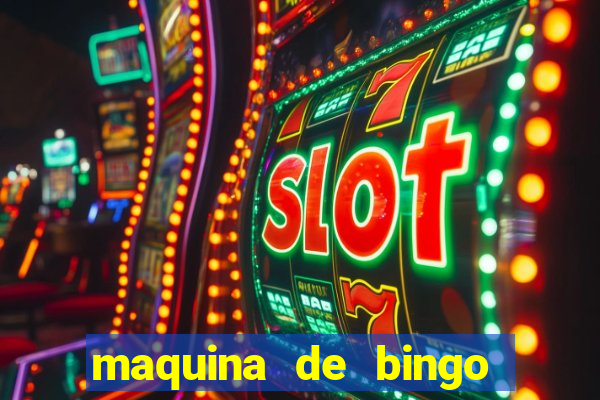 maquina de bingo show ball