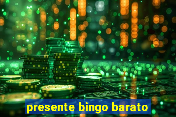 presente bingo barato