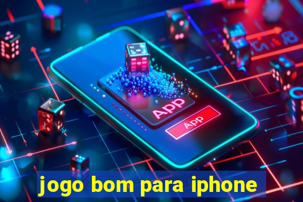 jogo bom para iphone