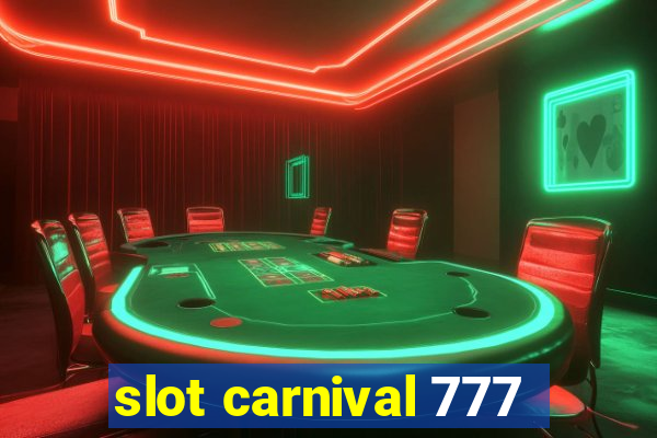 slot carnival 777