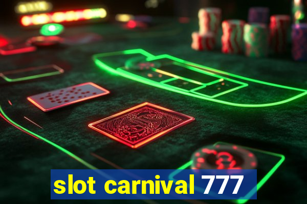 slot carnival 777