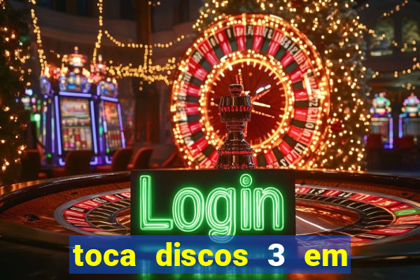 toca discos 3 em 1 antigo