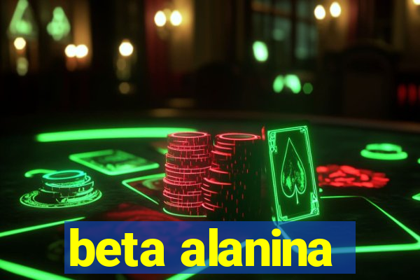 beta alanina