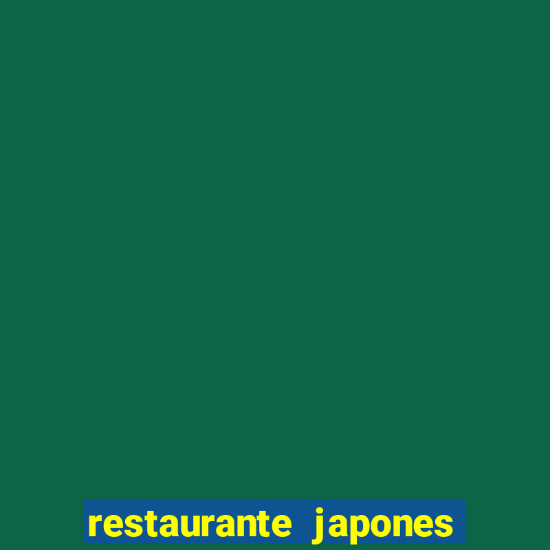 restaurante japones canal 4