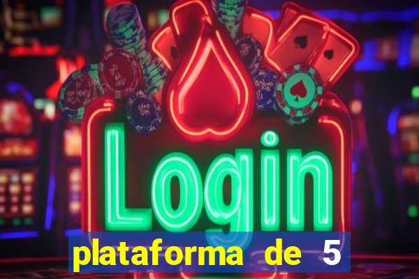 plataforma de 5 reais fortune tiger