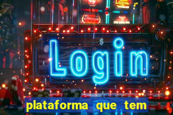 plataforma que tem o fortune tiger