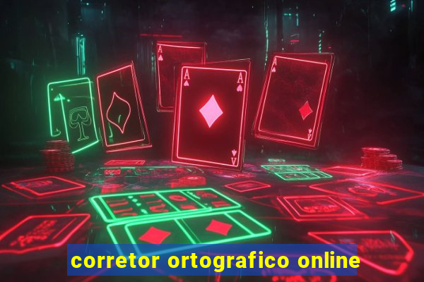 corretor ortografico online