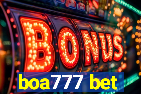 boa777 bet