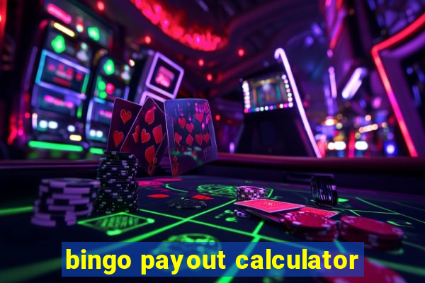 bingo payout calculator