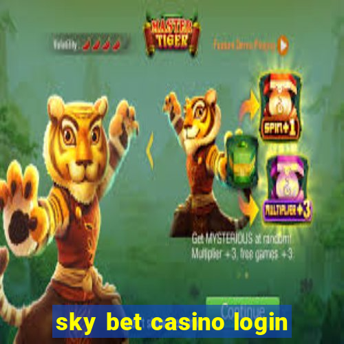 sky bet casino login